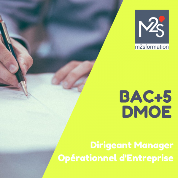 Master BAC+5 - Dirigeant Manager Opérationnel d'Entreprise