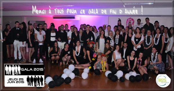 Gala 2015 M2S Formation Vitrolles