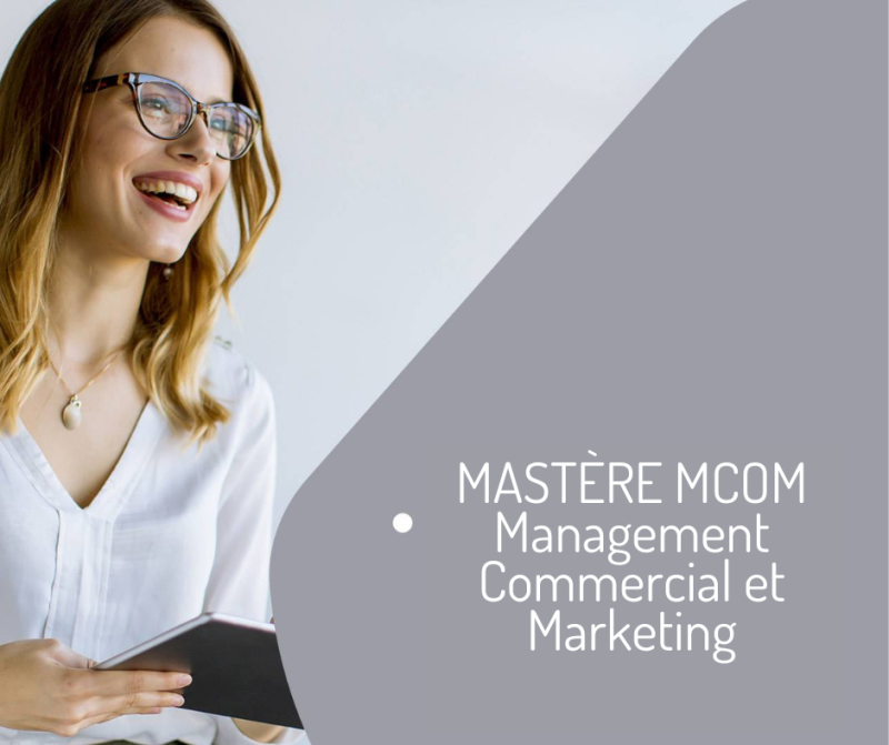 MASTERE Management en Commerce et Marketing