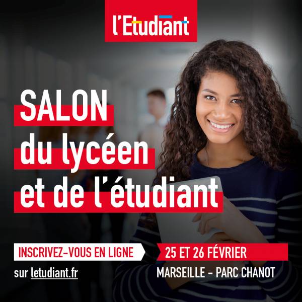 Rendez-vous sur le salon du lycéen et de l'étudiant au Parc Chanot - 25/26 Février 2022
